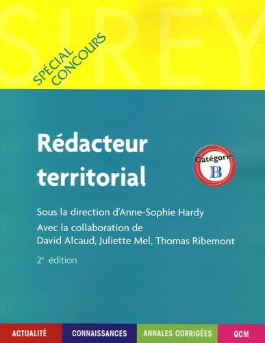 Rédacteur territorial: Catégorie B Edition 2006 book