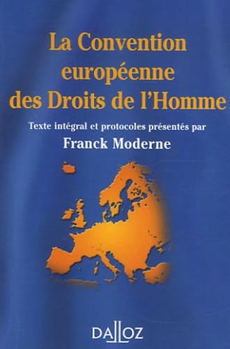 La Convention européenne des Droits de l'Homme Books