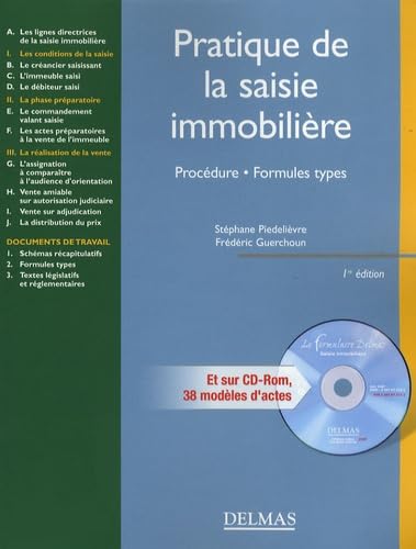 Pratique de la saisie immobilière: Procédure, formules types book
