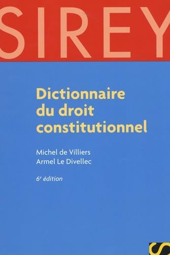 Dictionnaire du droit constitutionnel Books