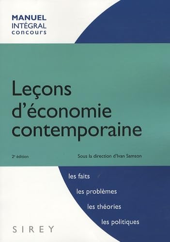 Leçons d'économie contemporaine Books