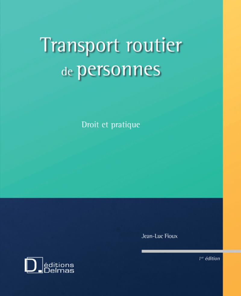 Transport routier de personnes - Droit et pratique Law