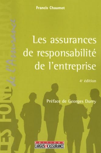 Les assurances de responsabilité de l'entreprise book