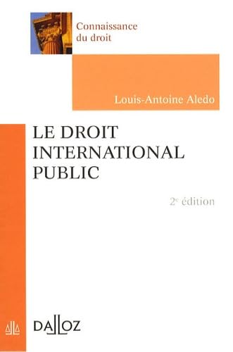 Le droit international public book