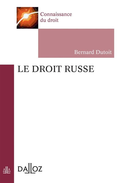 Product Image: Le droit russe