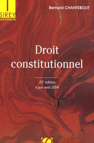 Droit constitutionnel: A jour de la réforme constitutionnelle book