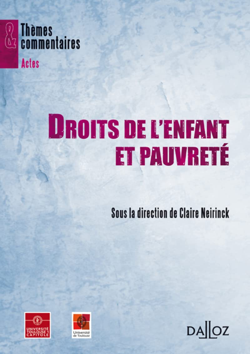 Droits de l'enfant et pauvreté Law