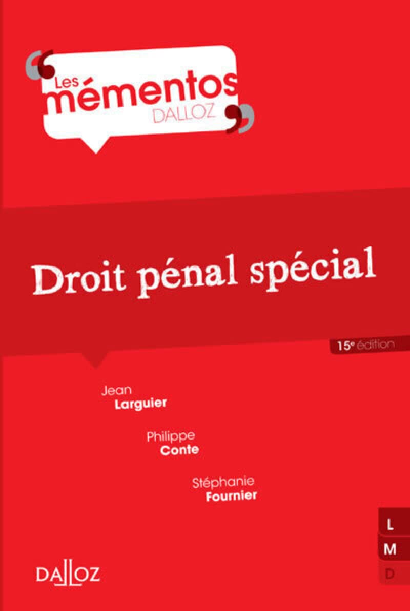 Product Image: Droit pénal spécial. 15e éd.