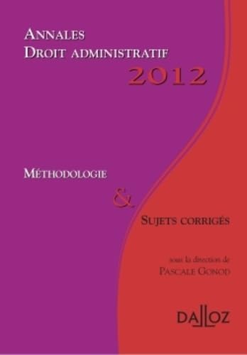 Droit administratif: Méthodologie & sujets corrigés Books