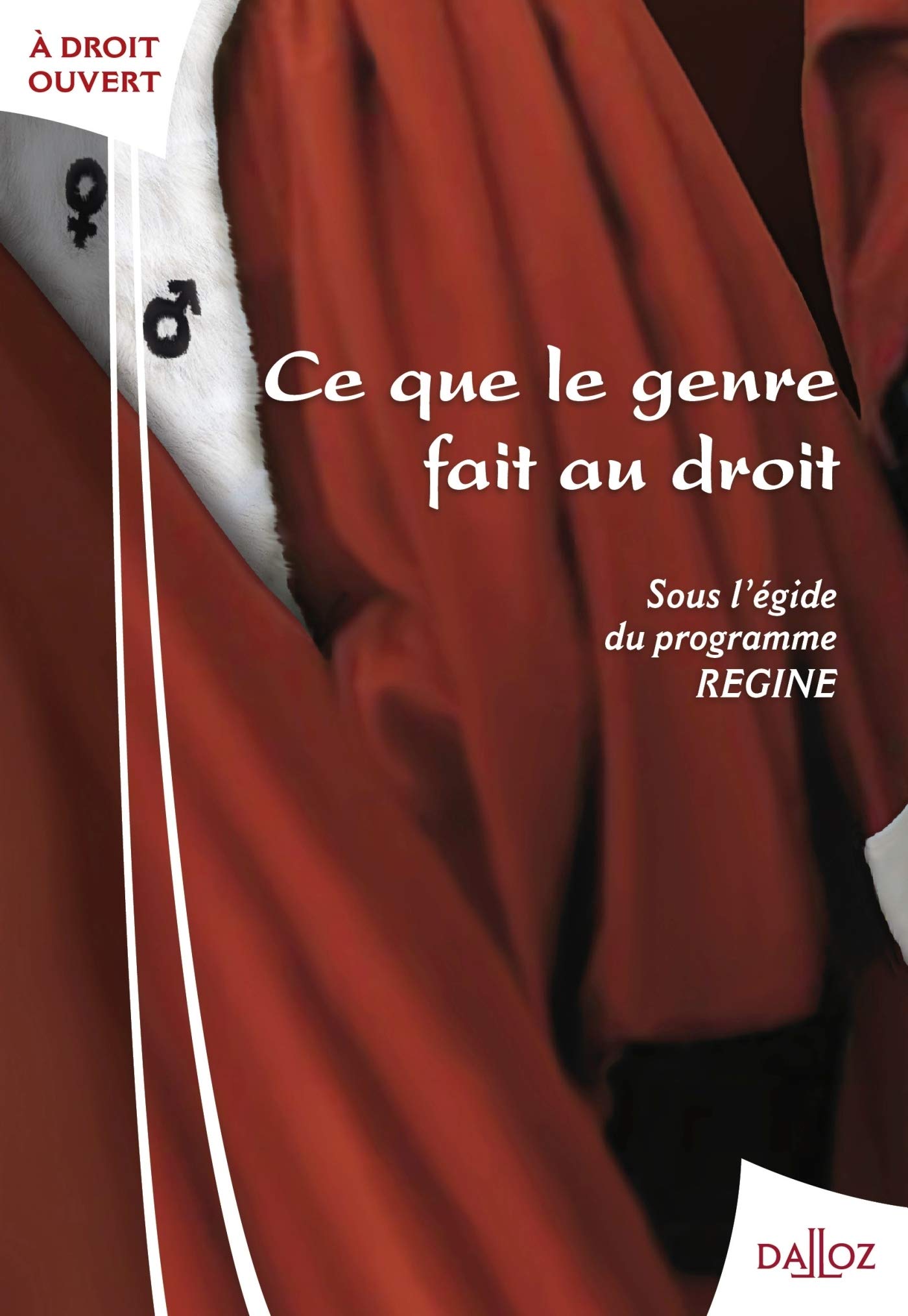 Ce que le genre fait au droit book