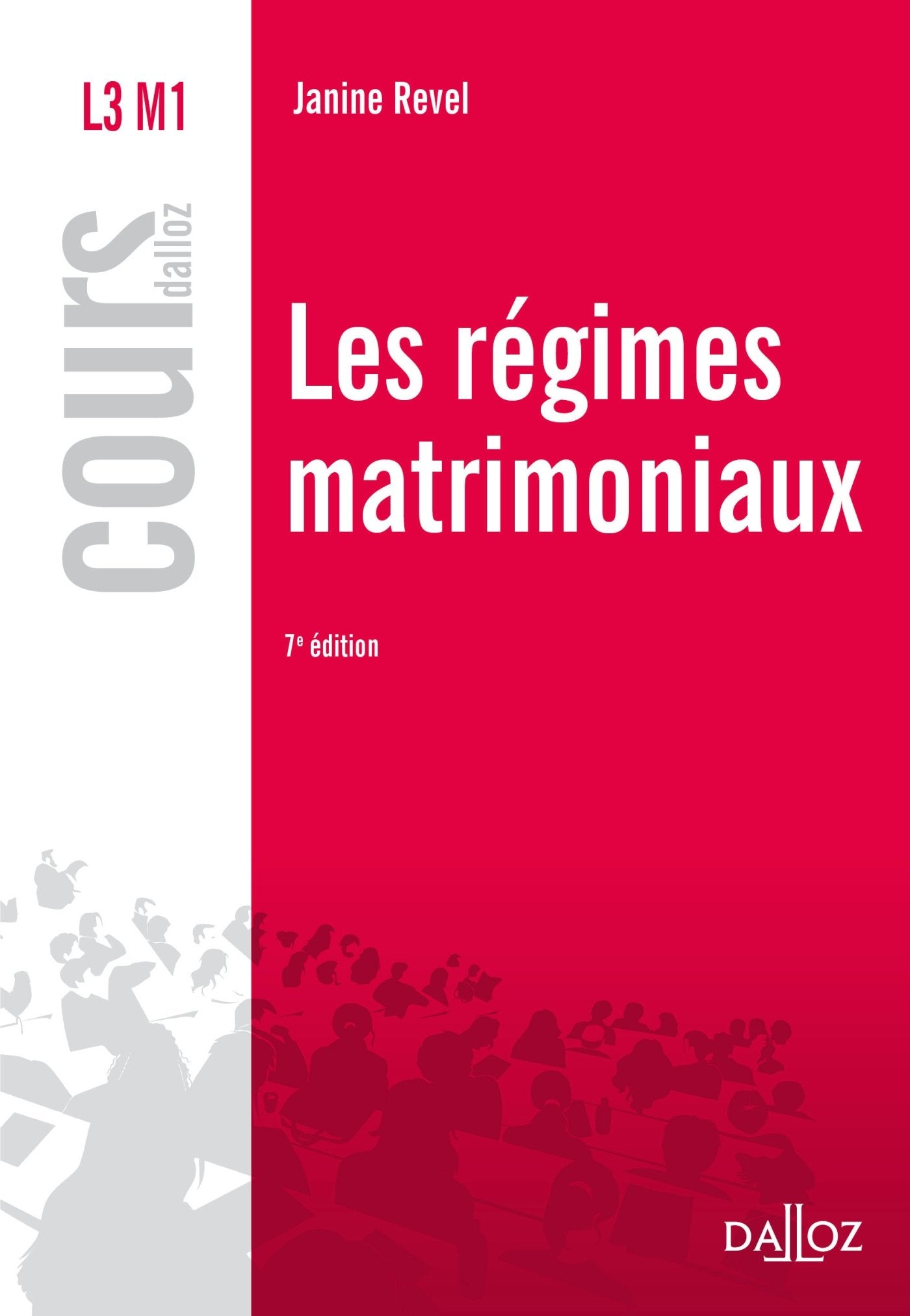 Les régimes matrimoniaux: L3M1 book