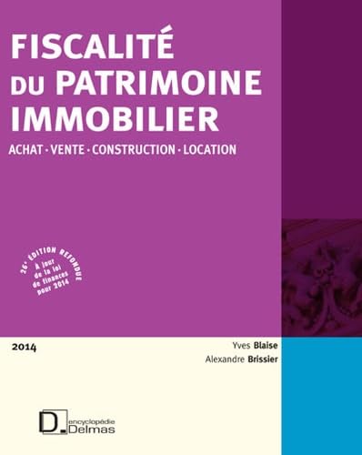 Fiscalité du patrimoine immobilier book