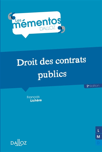 Product Image: Droit des contrats publics
