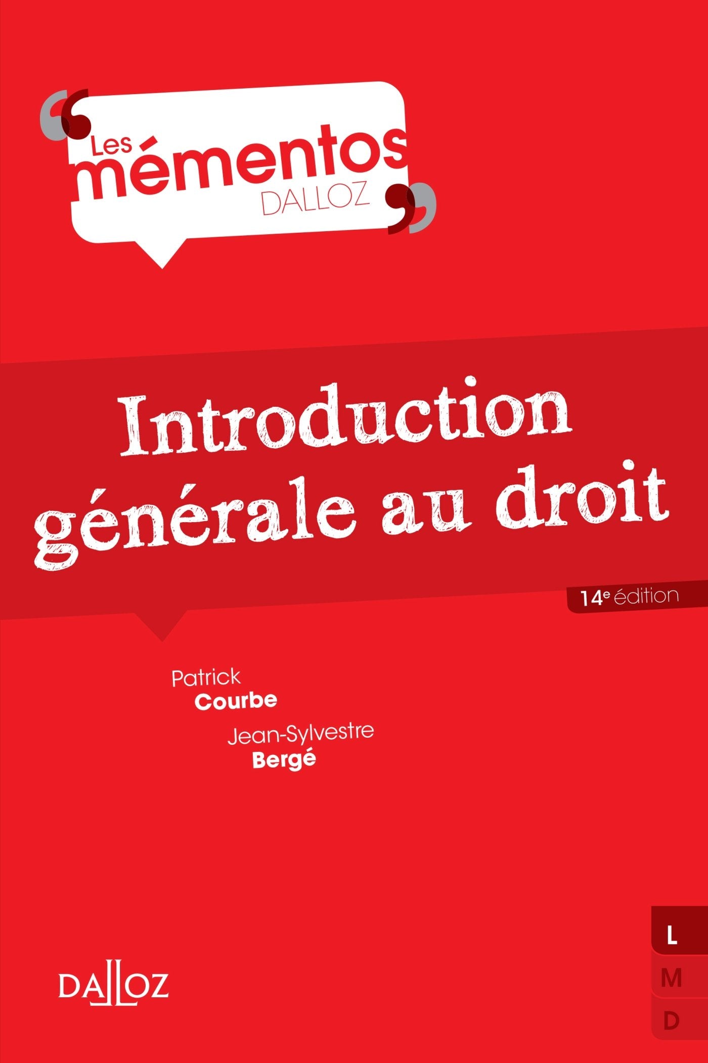 Introduction générale au droit Books