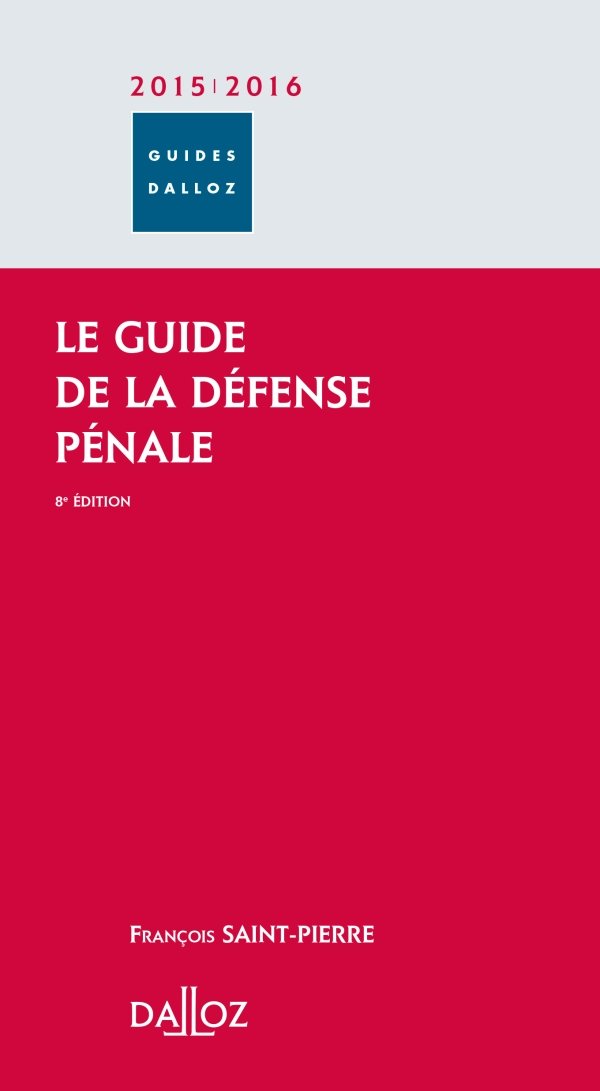Product Image: Le guide de la défense pénale