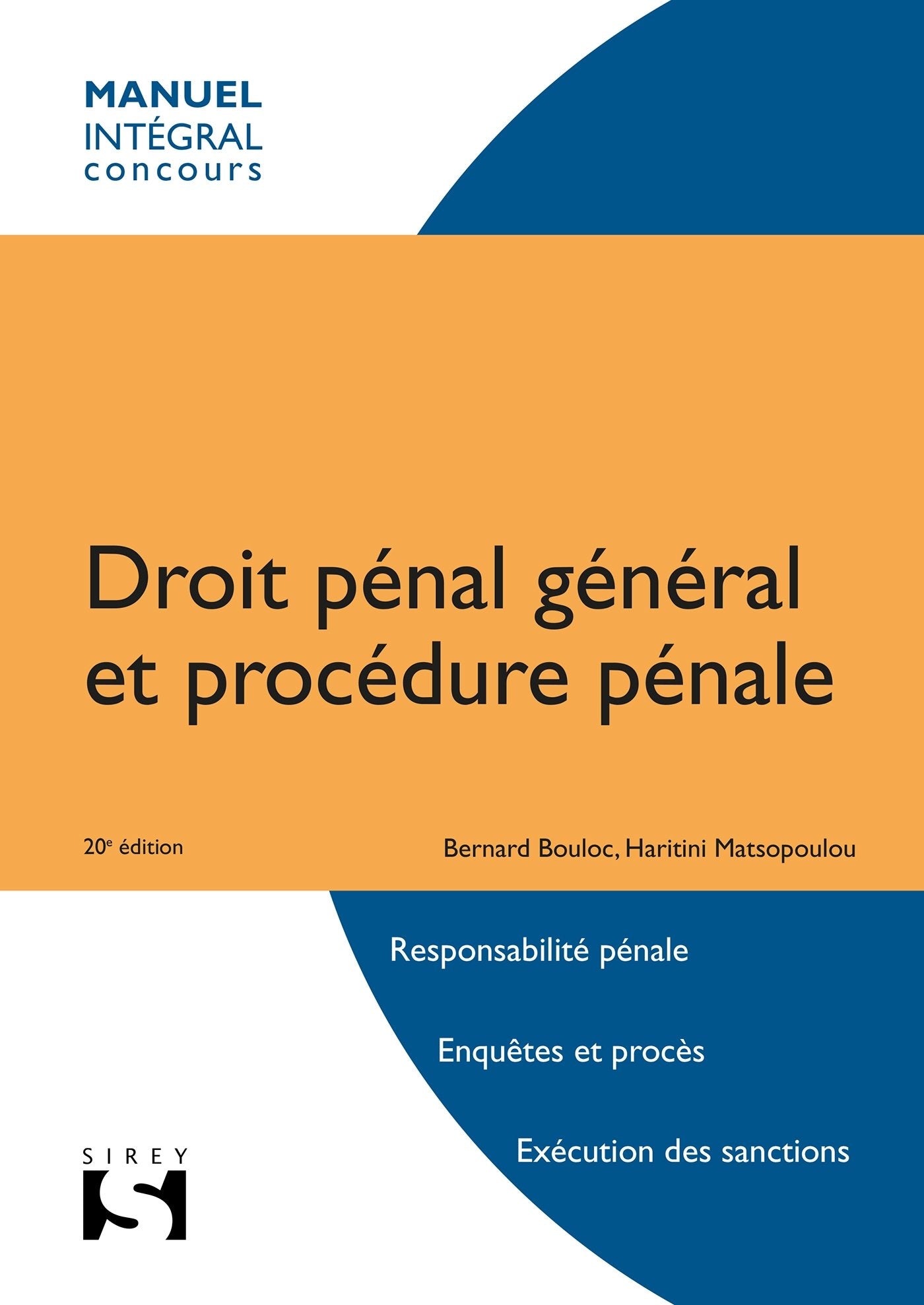 Droit pénal général et procédure pénale book