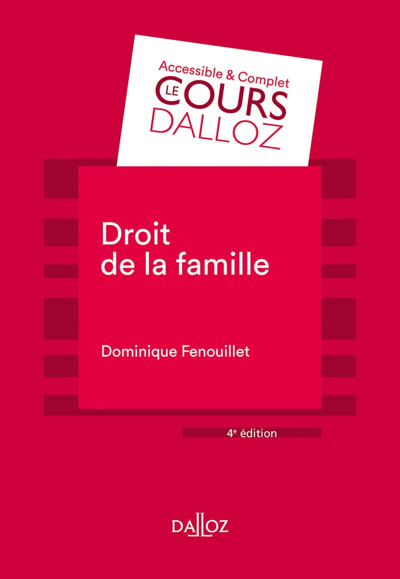 Droit de la famille 4ed Law