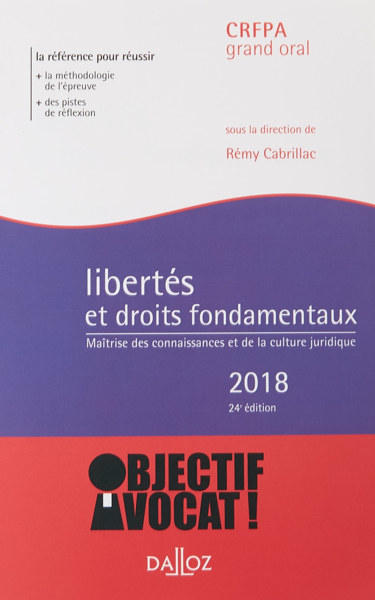 Libertés et droits fondamentaux 2018 - 24e éd.: maîtrise des connaissances et de la culture juridique Law
