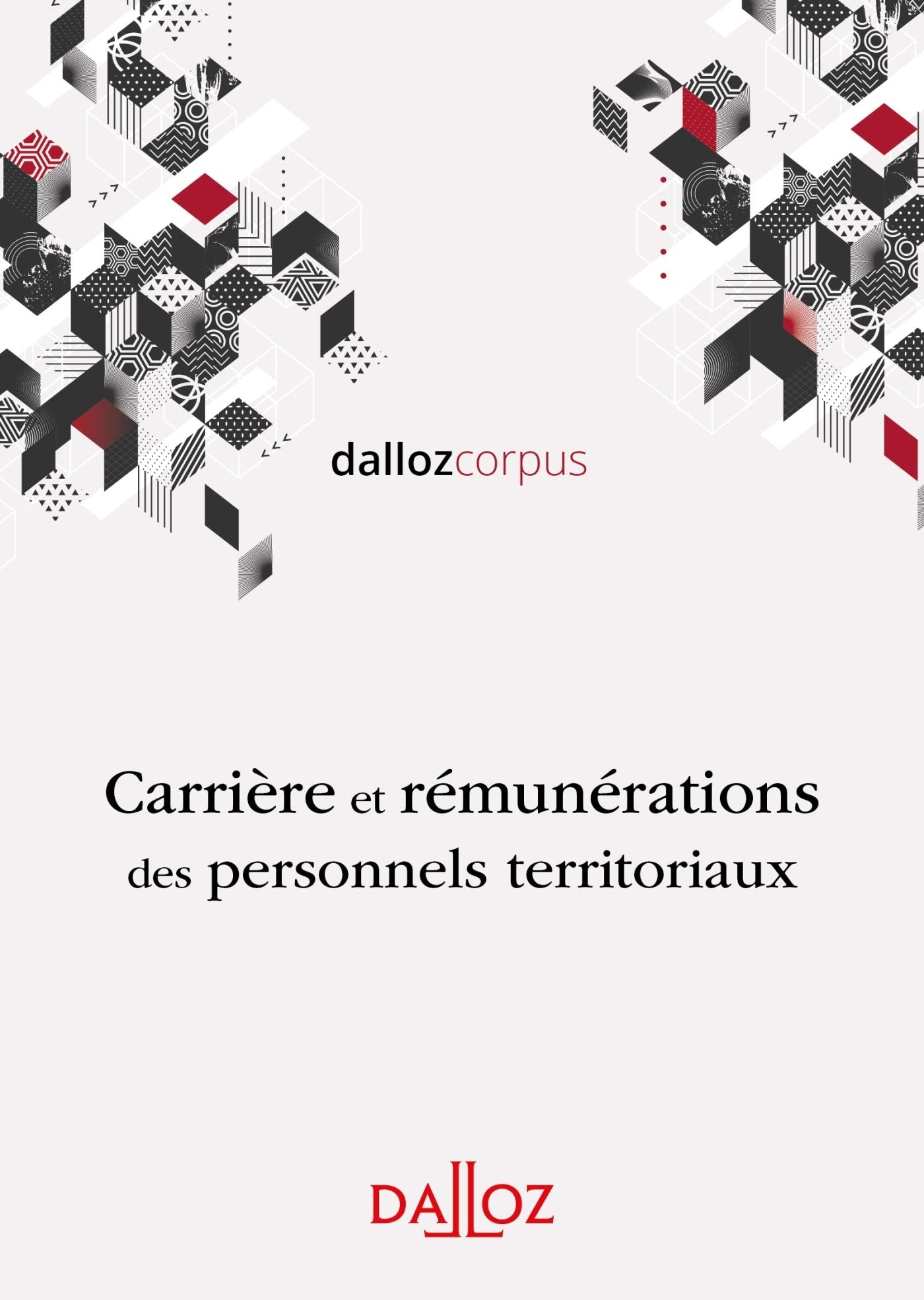 Carrière et rémunérations des personnels territoriaux book