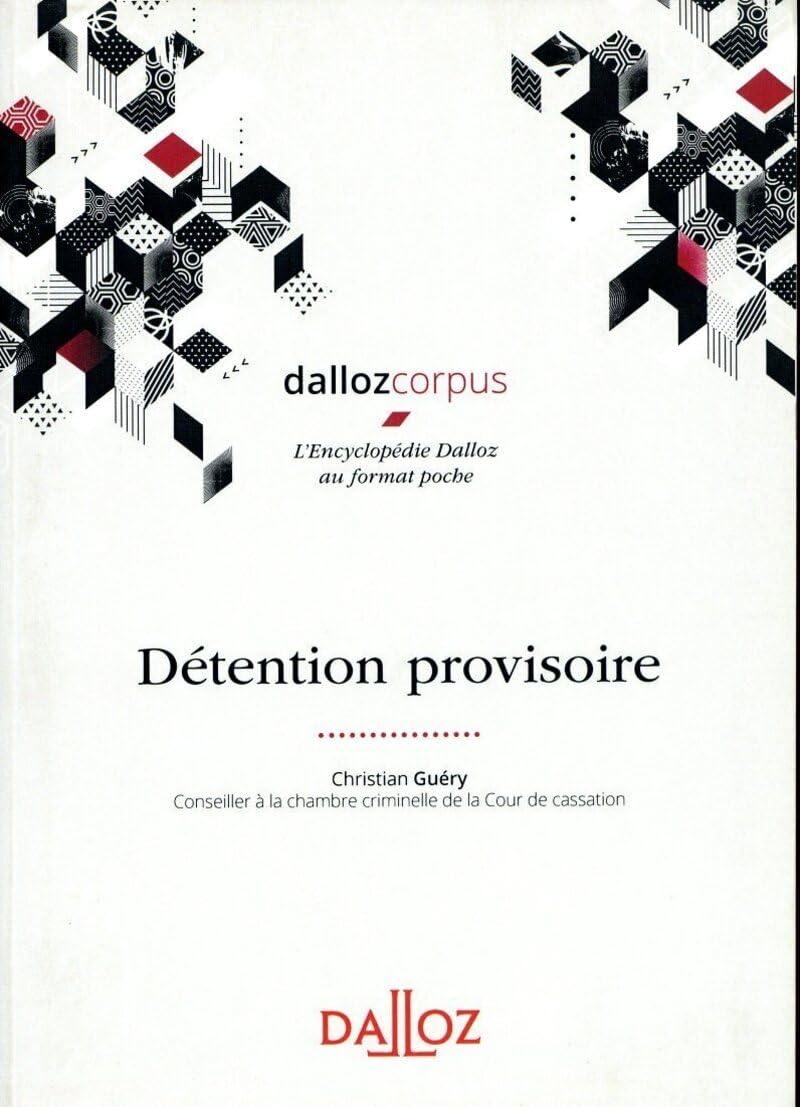 Product Image: Détention provisoire