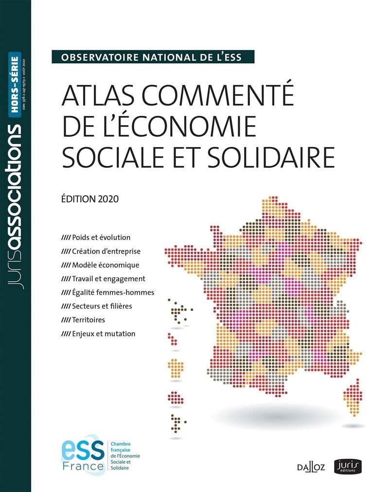 Atlas commenté de l'économie sociale et solidaire 2020. 4e éd. - Observatoire national de l'ESS - CN book