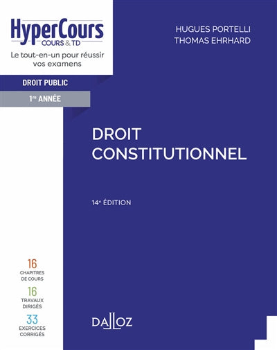 Product Image: Droit constitutionnel : 2021