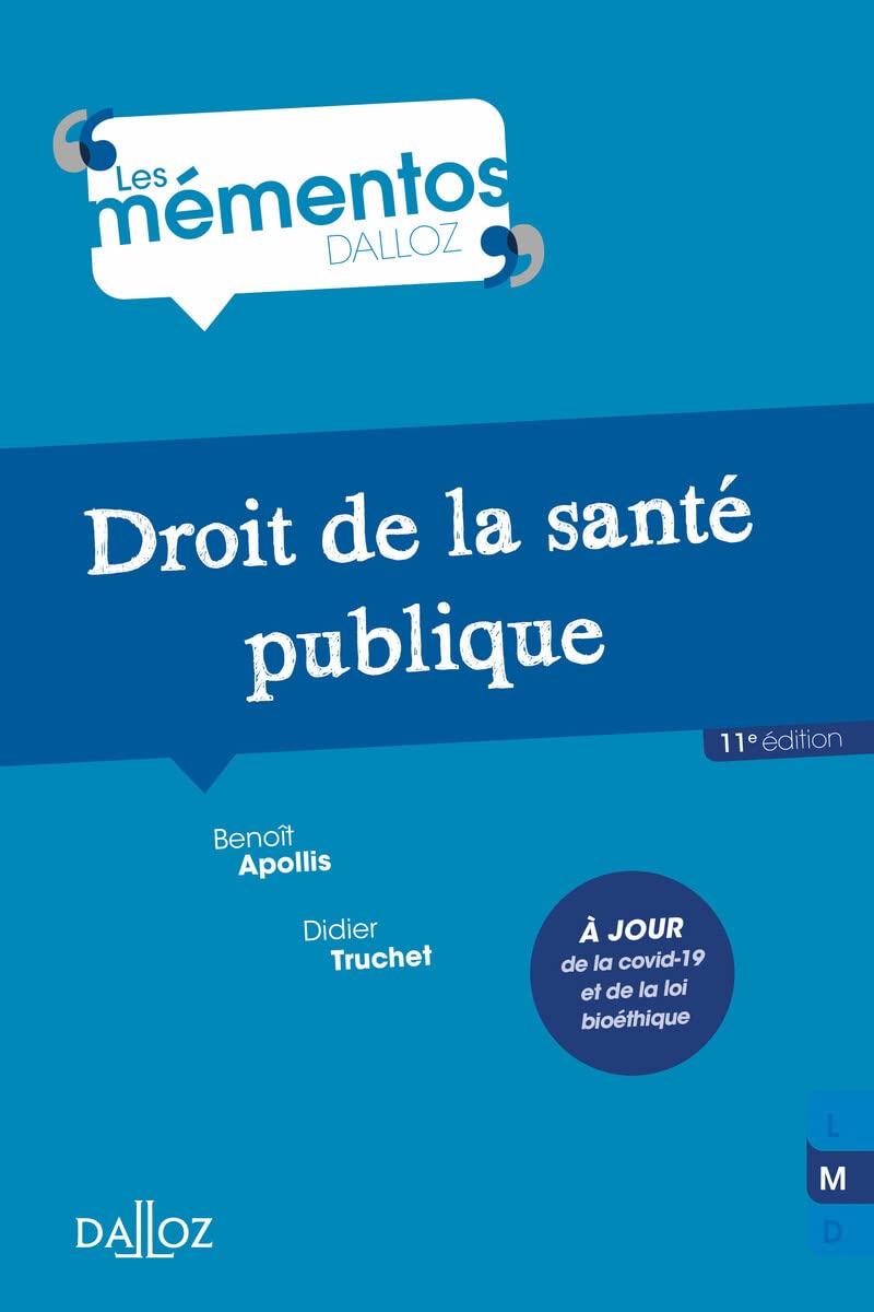 Droit de la santé publique 11ed Law
