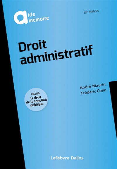 Product Image: Droit administratif