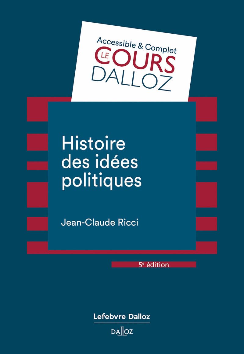 Histoire des idées politiques 5ed book