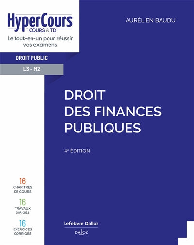 Product Image: Droit des finances publiques