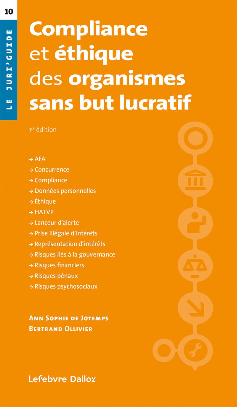 Compliance et éthique des organismes sans but lucratif book