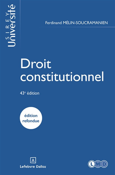 Product Image: Droit constitutionnel 2025