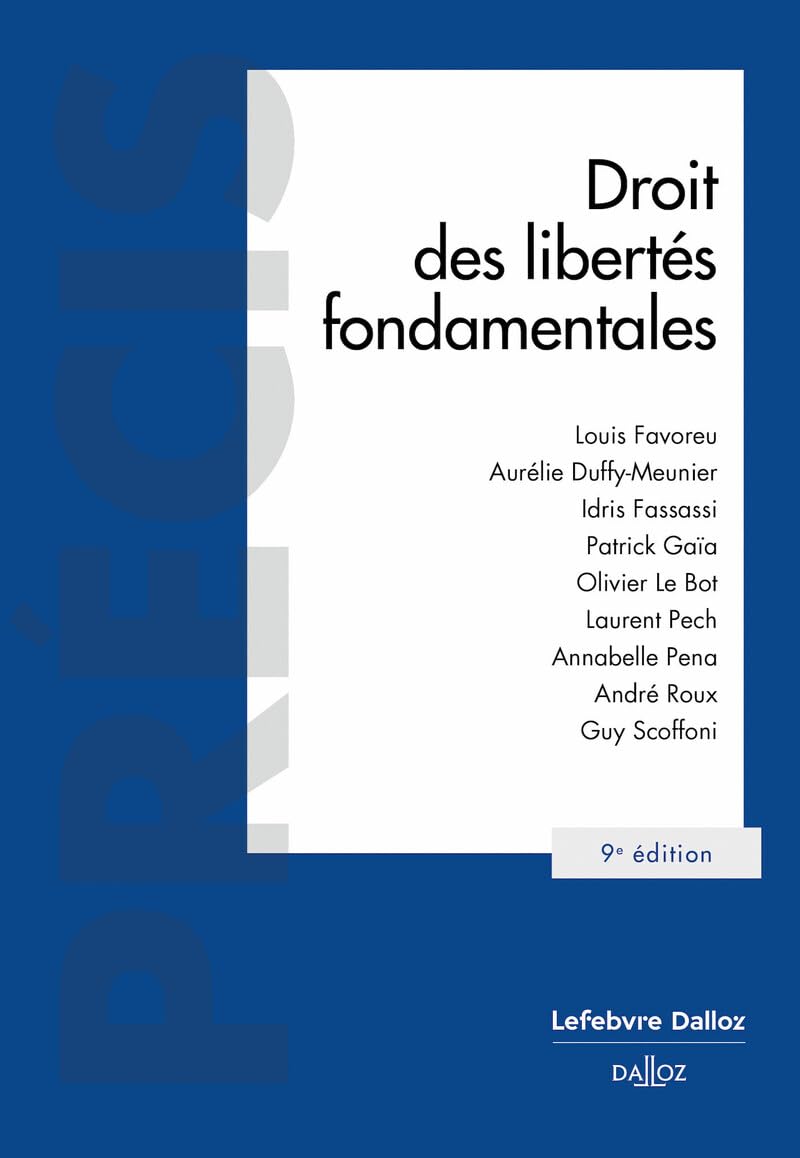 Droit des libertés fondamentales. 9e éd. book