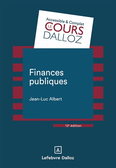 Product Image: Finances publiques