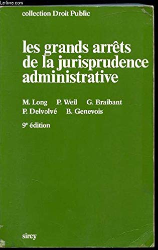 Les grands arrets du droit de l'urbanisme Books