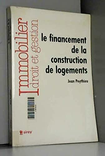 Le financement de la construction de logement en France Books