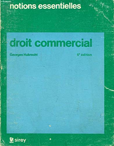 Droit commercial (Notions essentielles) Books