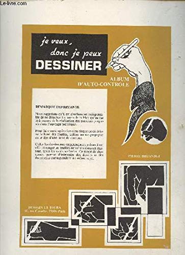 Je veux, donc je peux dessiner book