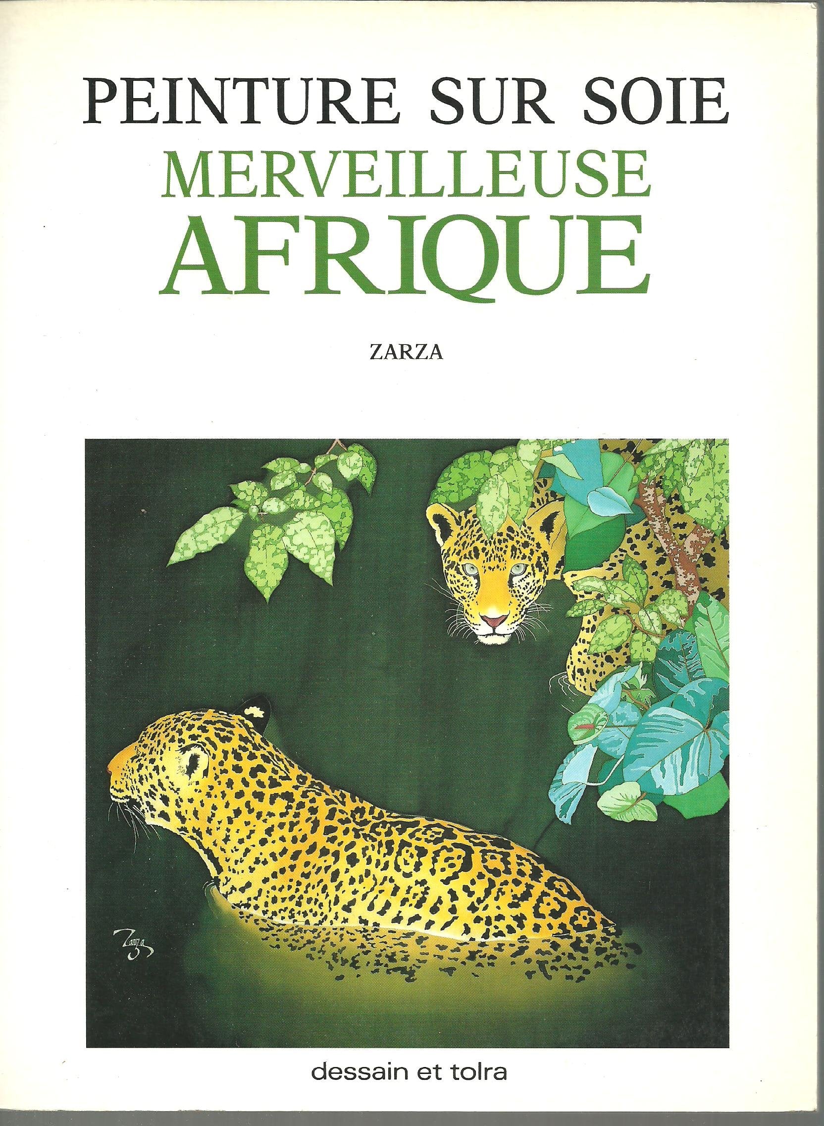 Peinture sur soie, merveilleuse Afrique Books