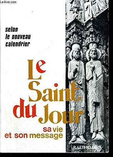Le Saint du jour book