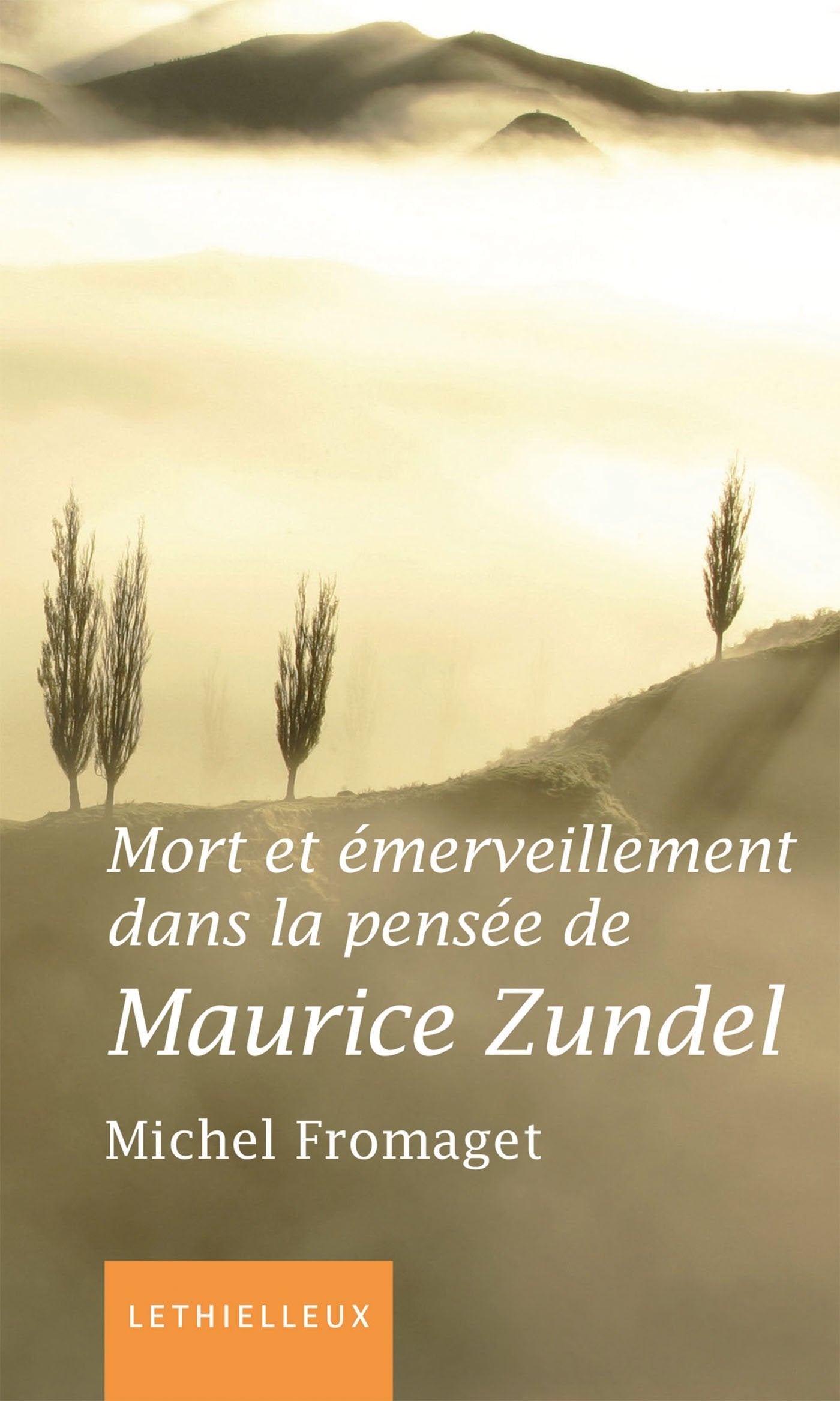 Mort et émerveillement dans la pensée de Maurice Zundel book