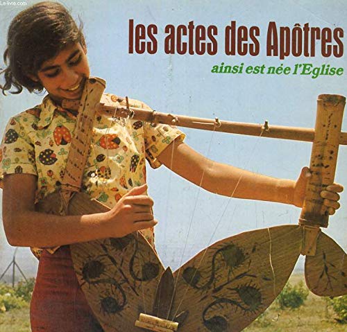 Les actes des apotres (nee eglise) book