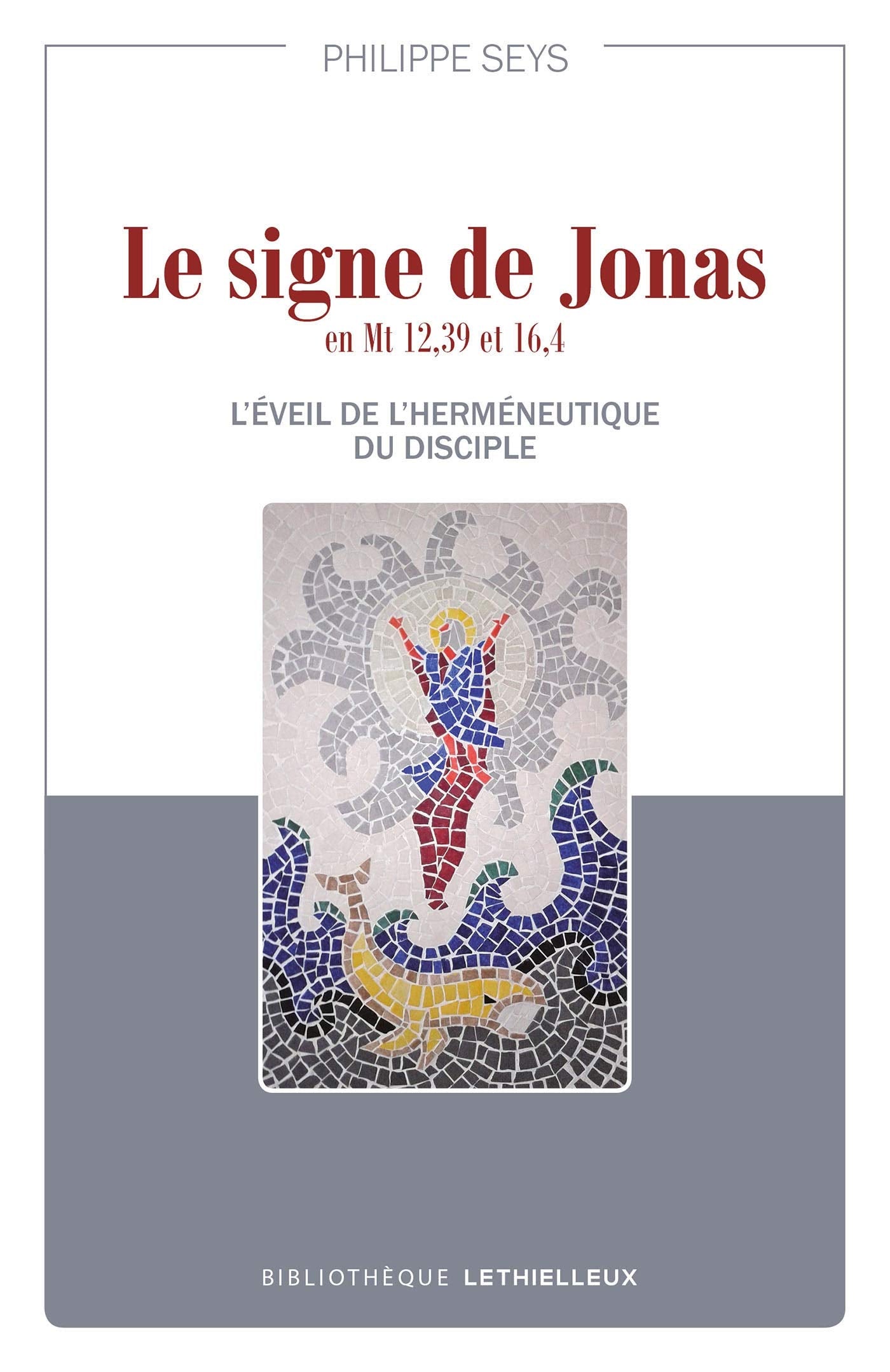 Le signe de Jonas en Mt 12,39 et 16,4: L'éveil de l'herméneutique du disciple Religion & Esotericism