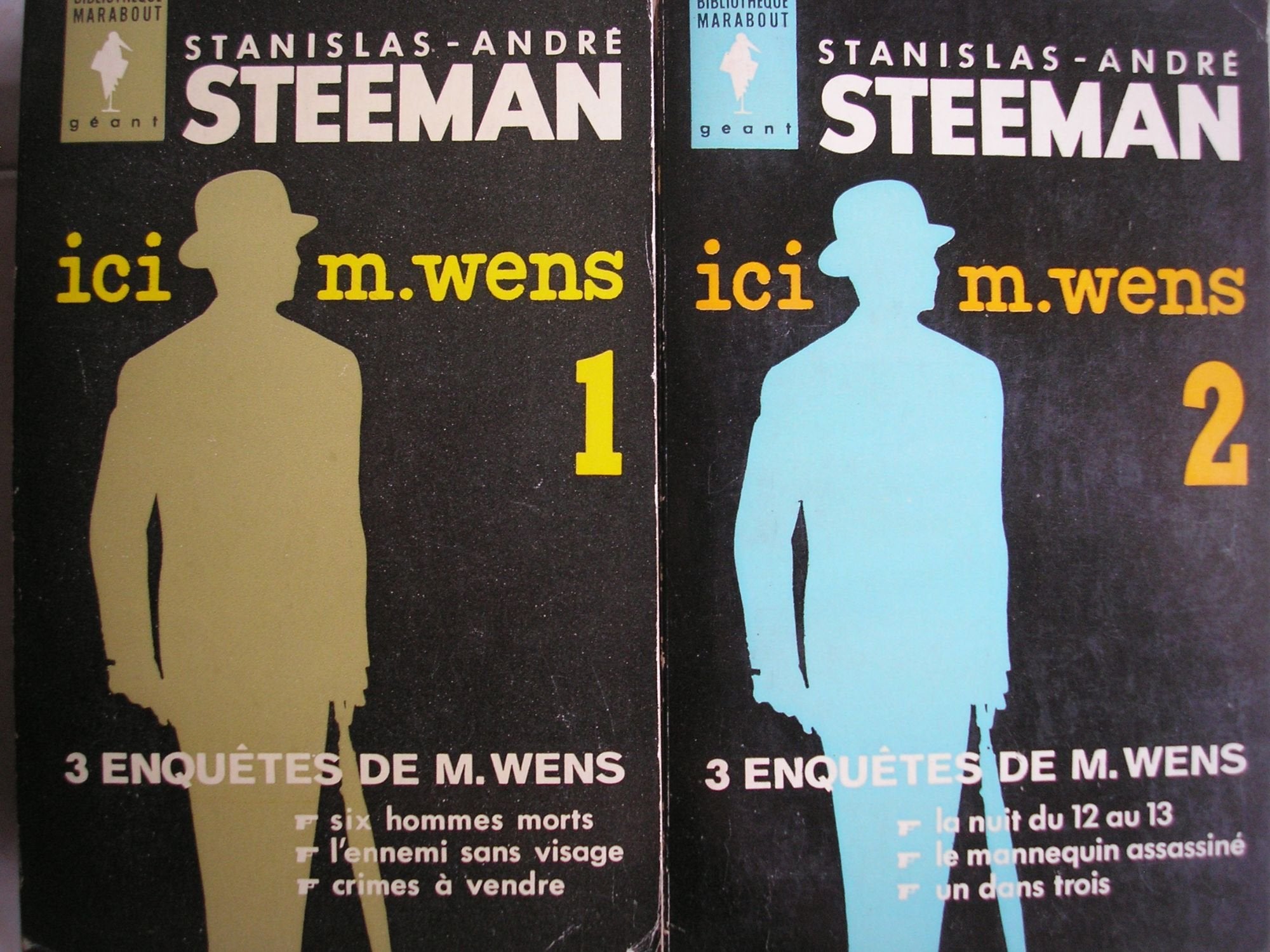 ici m. wens tome 1 + tome 2 book