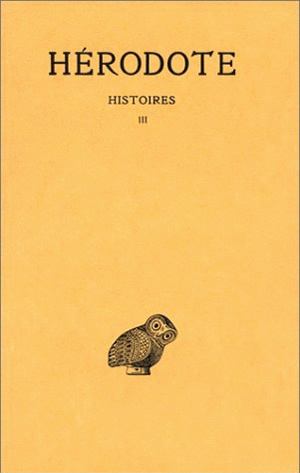 Histoires. Vol. 3. Thalie : Livre III book