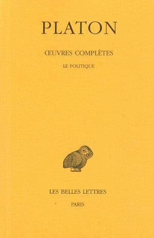Oeuvres complètes. Vol. 9-1. Le politique Philosophy