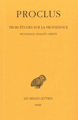 Trois études sur la Providence. Vol. 2. Providence, fatalité, liberté book