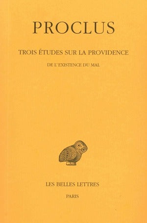 Trois études sur la Providence. Vol. 3. De l'existence du mal Philosophy