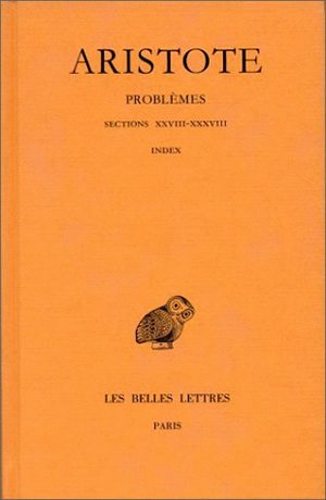 Problèmes. Vol. 3. Sections XXVIII-XXXVIII et Index Philosophy
