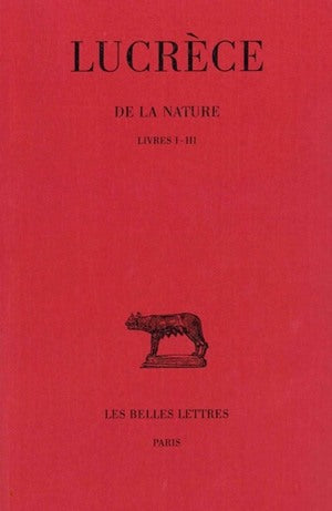De la nature. Vol. 1. Livres I-III book